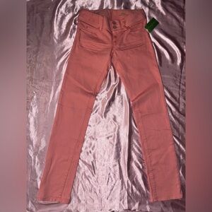Lilly Pulitzer Worth Straight Jeans In Pink size 0 NWT